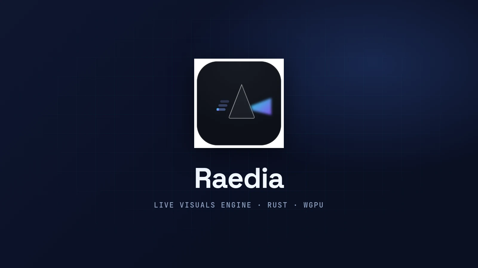 Raedia live-visuals engine