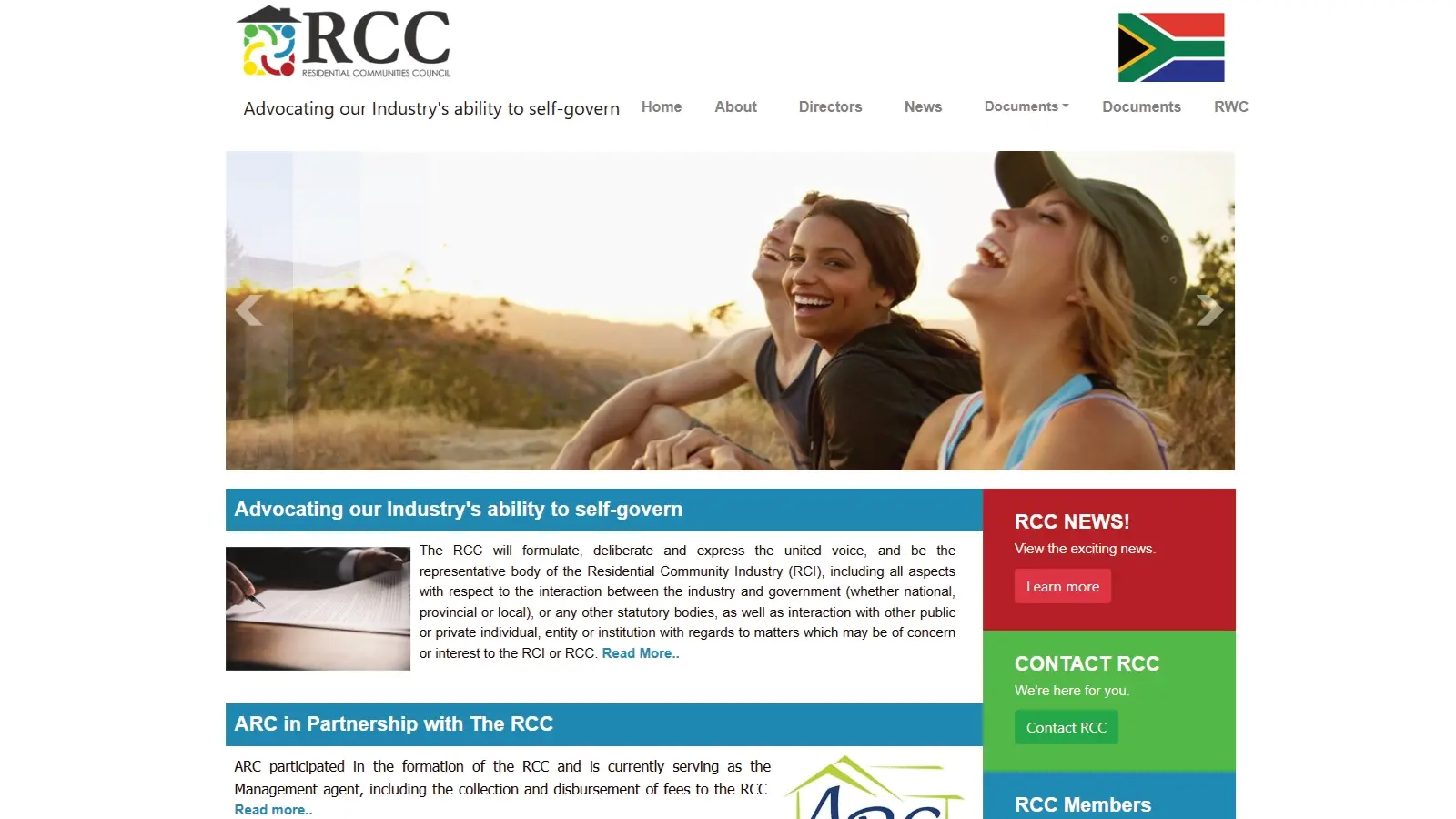 Residential Communities Council member portal